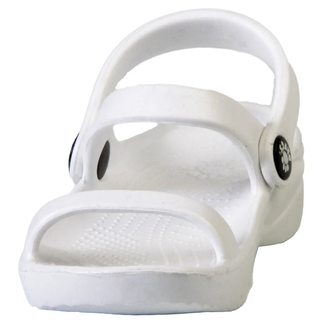 3-Strap Sandals - White