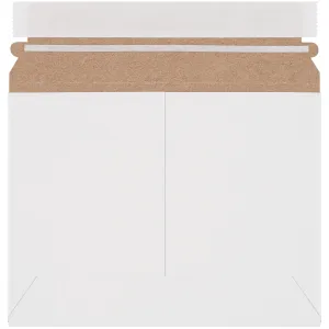 8 x 6" White Stayflats Lite® Mailers