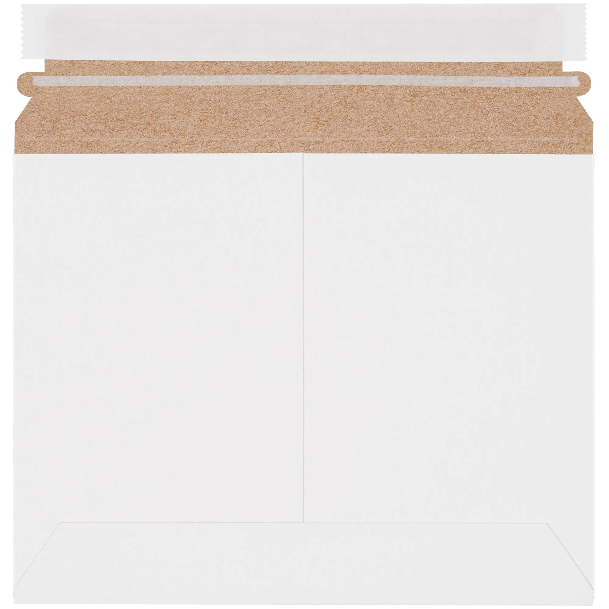 9 x 7" White Stayflats Lite® Mailers