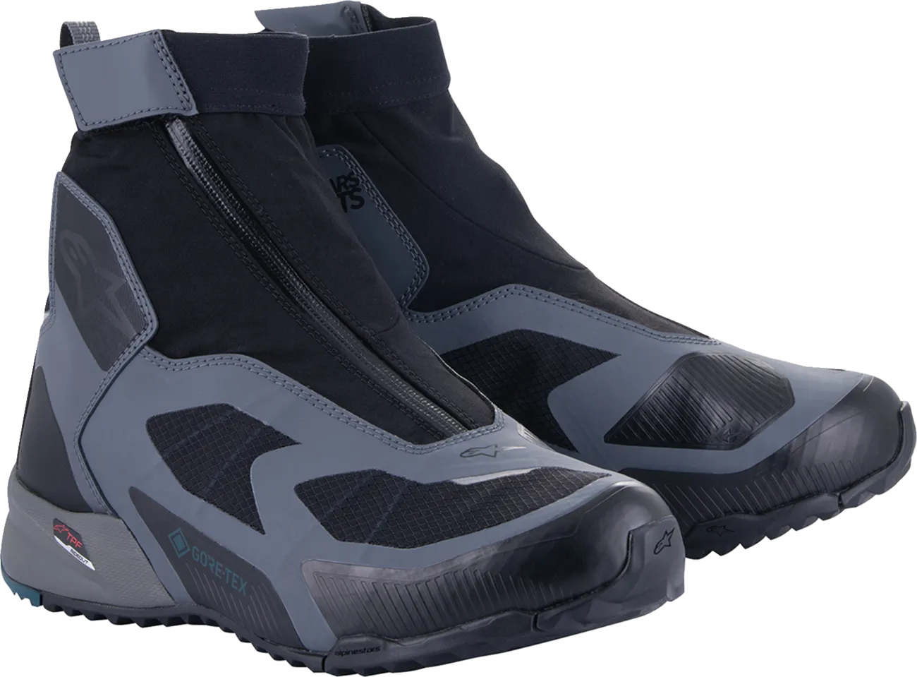 ALPINESTARS CR-8 Gore-Tex? Shoes - Black/Grey/Blue - US 12.5 2338224128512.5