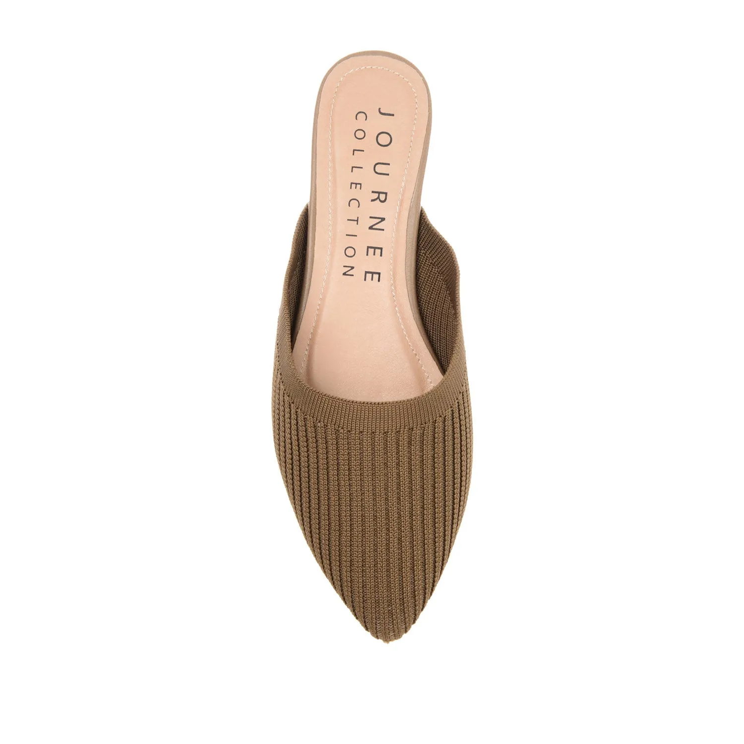 ANIEE BASIC KNIT FABRIC FLATS IN WIDE