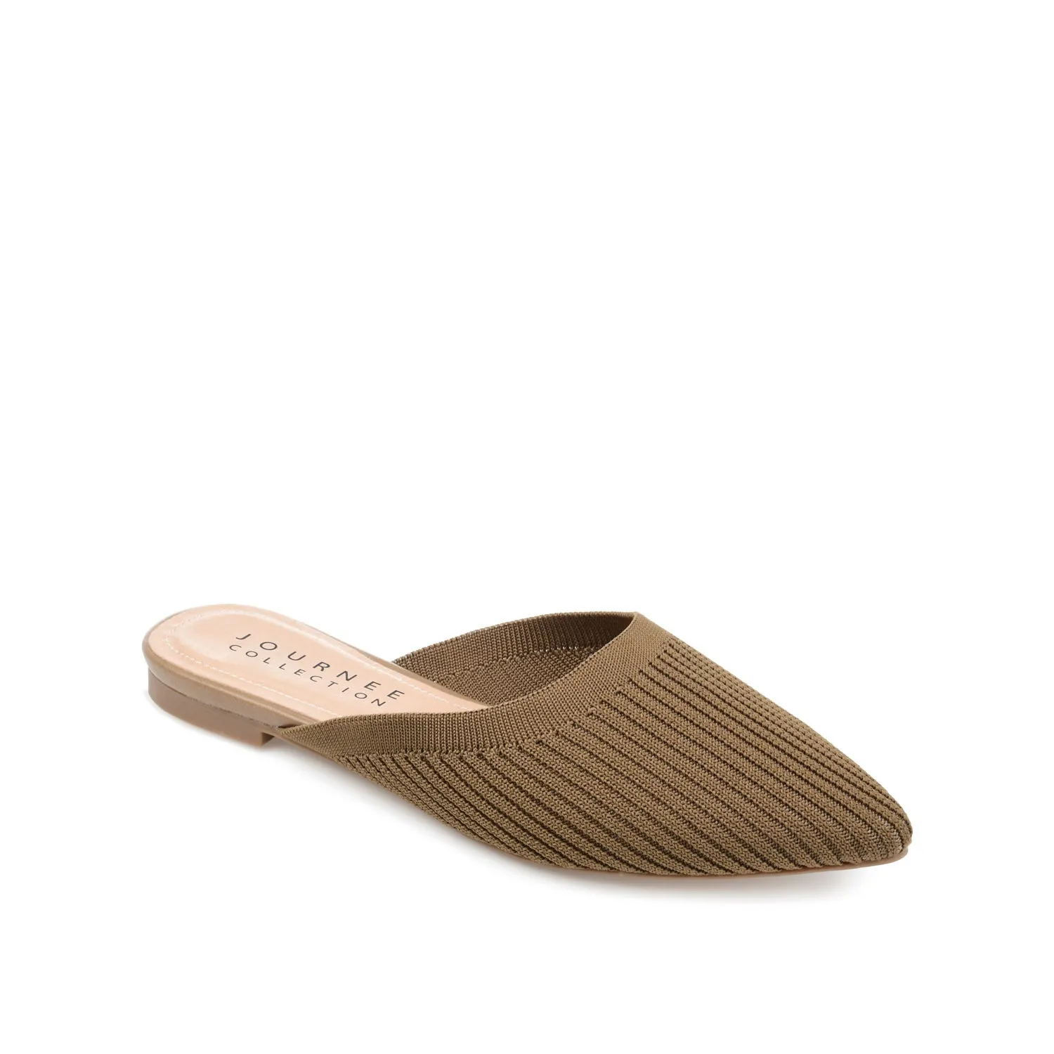 ANIEE BASIC KNIT FABRIC FLATS IN WIDE