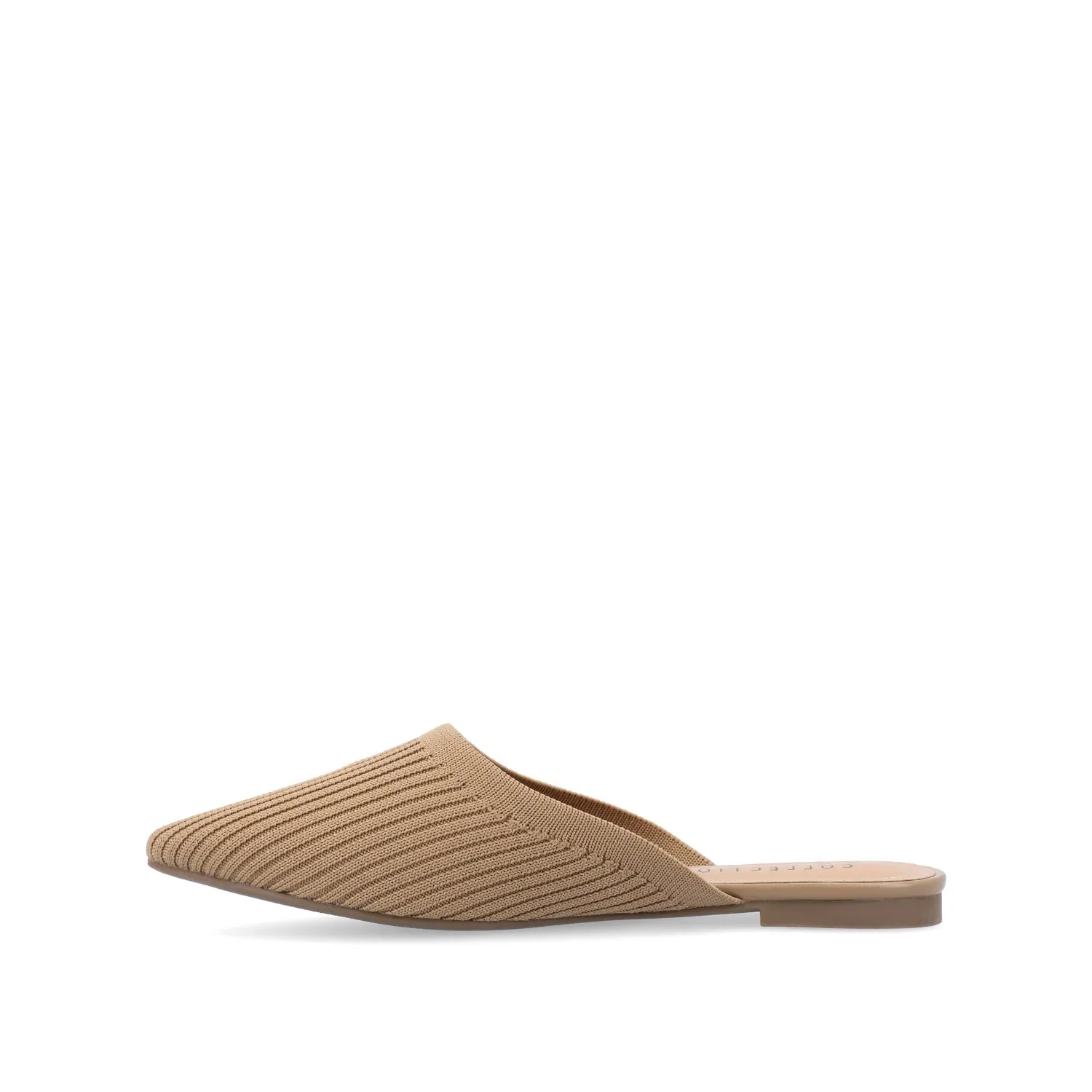 ANIEE BASIC KNIT FABRIC FLATS IN WIDE