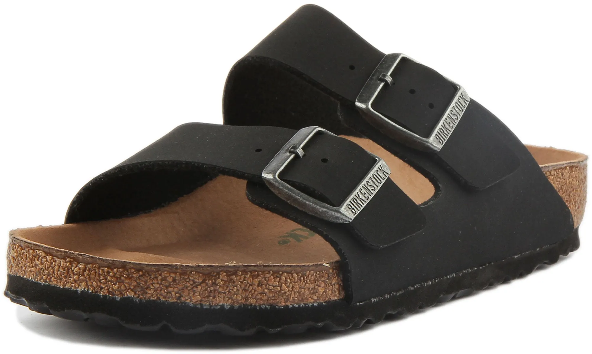 Birkenstock Arizona Vegan In Black For Women | Regular Fit