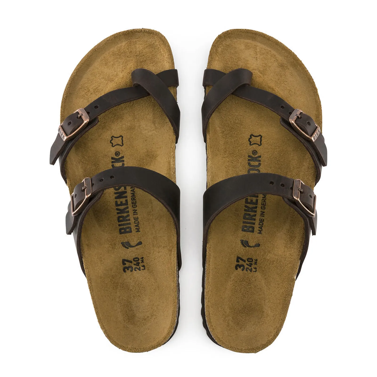 Birkenstock Mayari Slide Sandal (Women) - Habana Oiled Leather