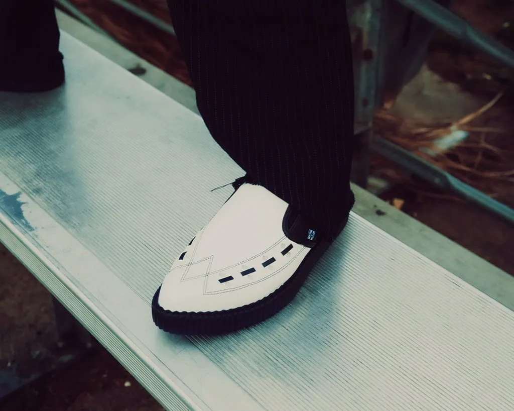 Black & White Slip-On Creeper