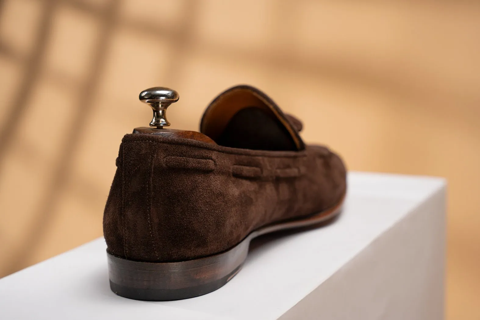 BOSPHORUS LEATHER LOAFER - PECAN