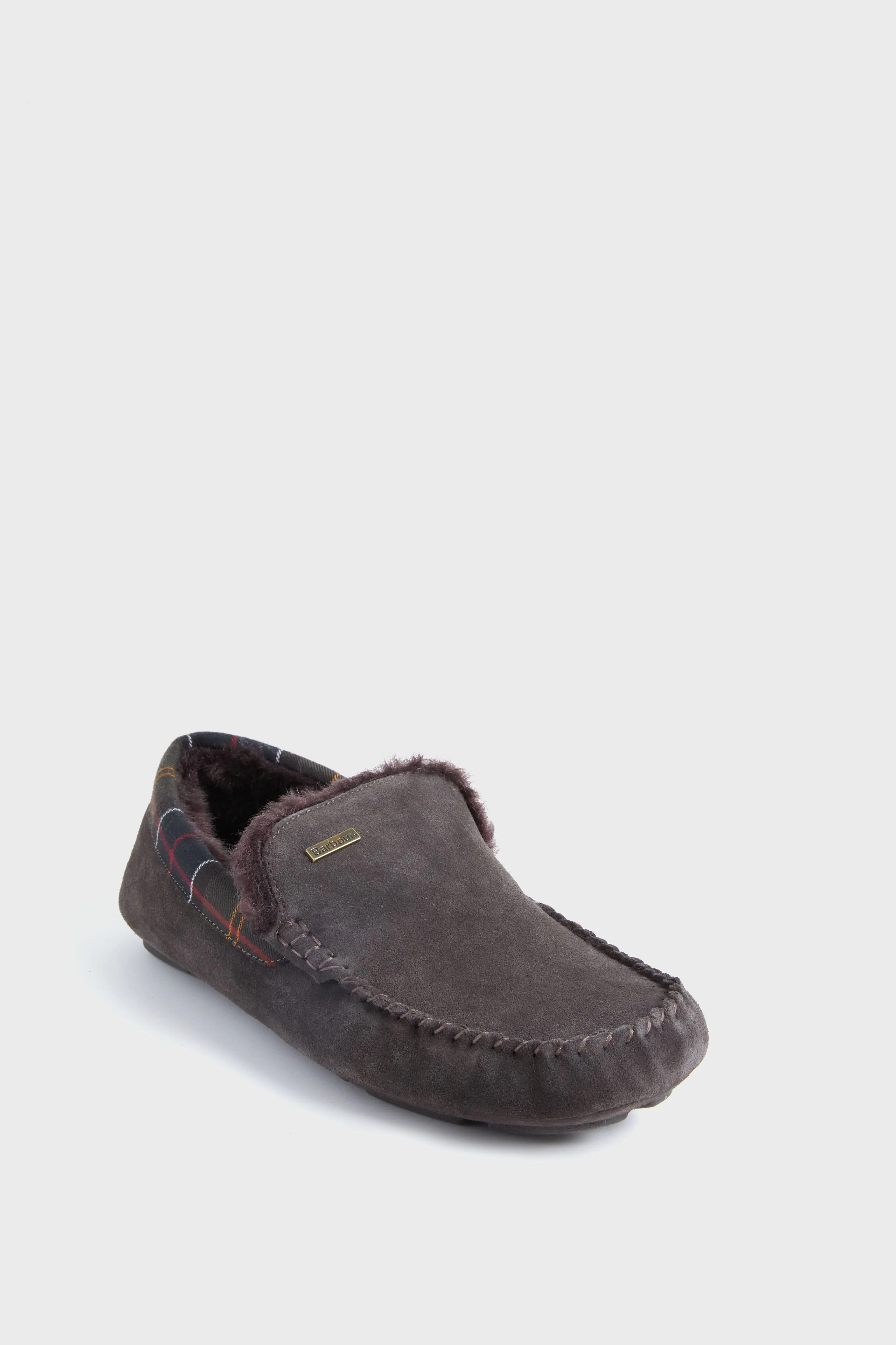 Brown Suede Monty Loafers