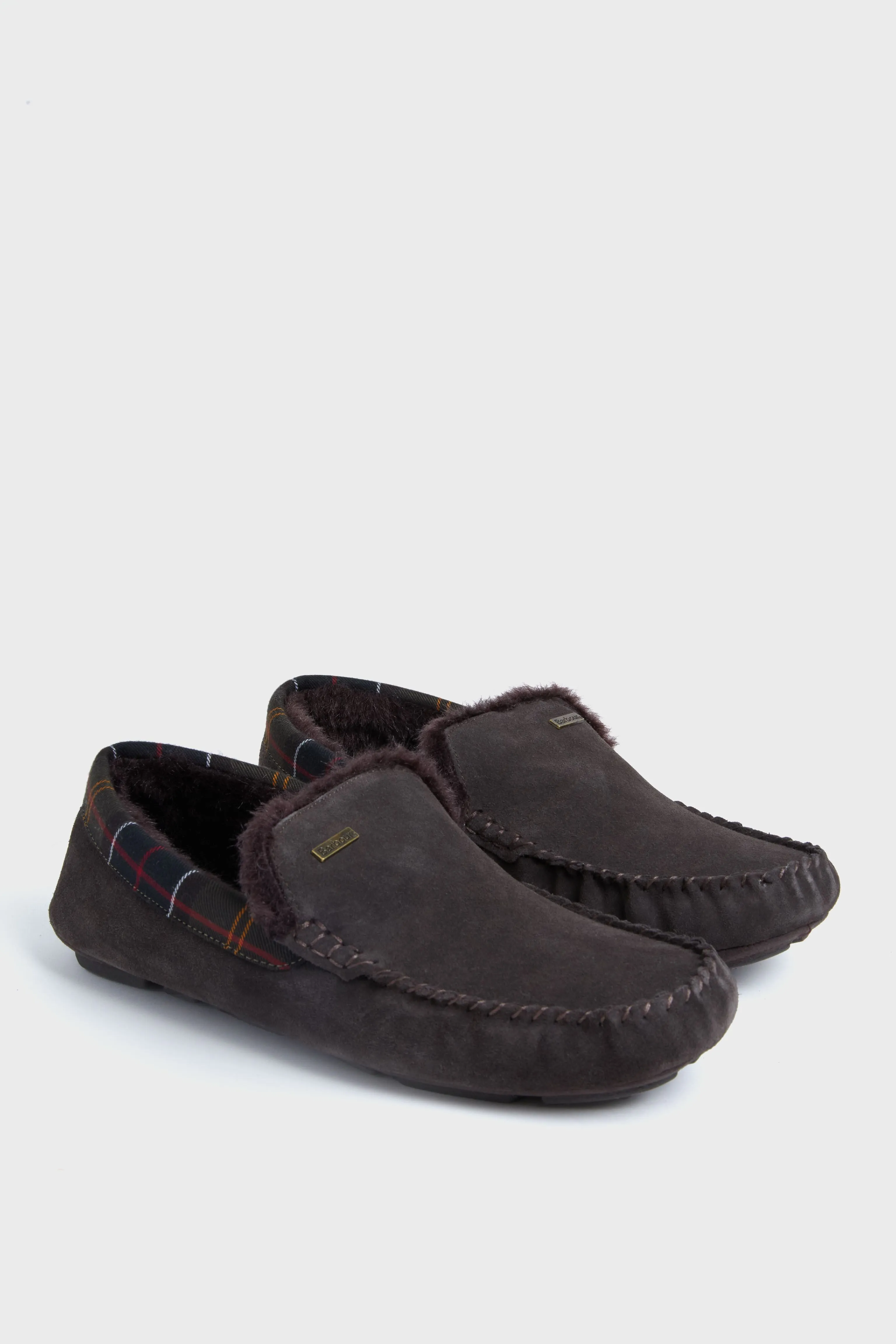 Brown Suede Monty Loafers