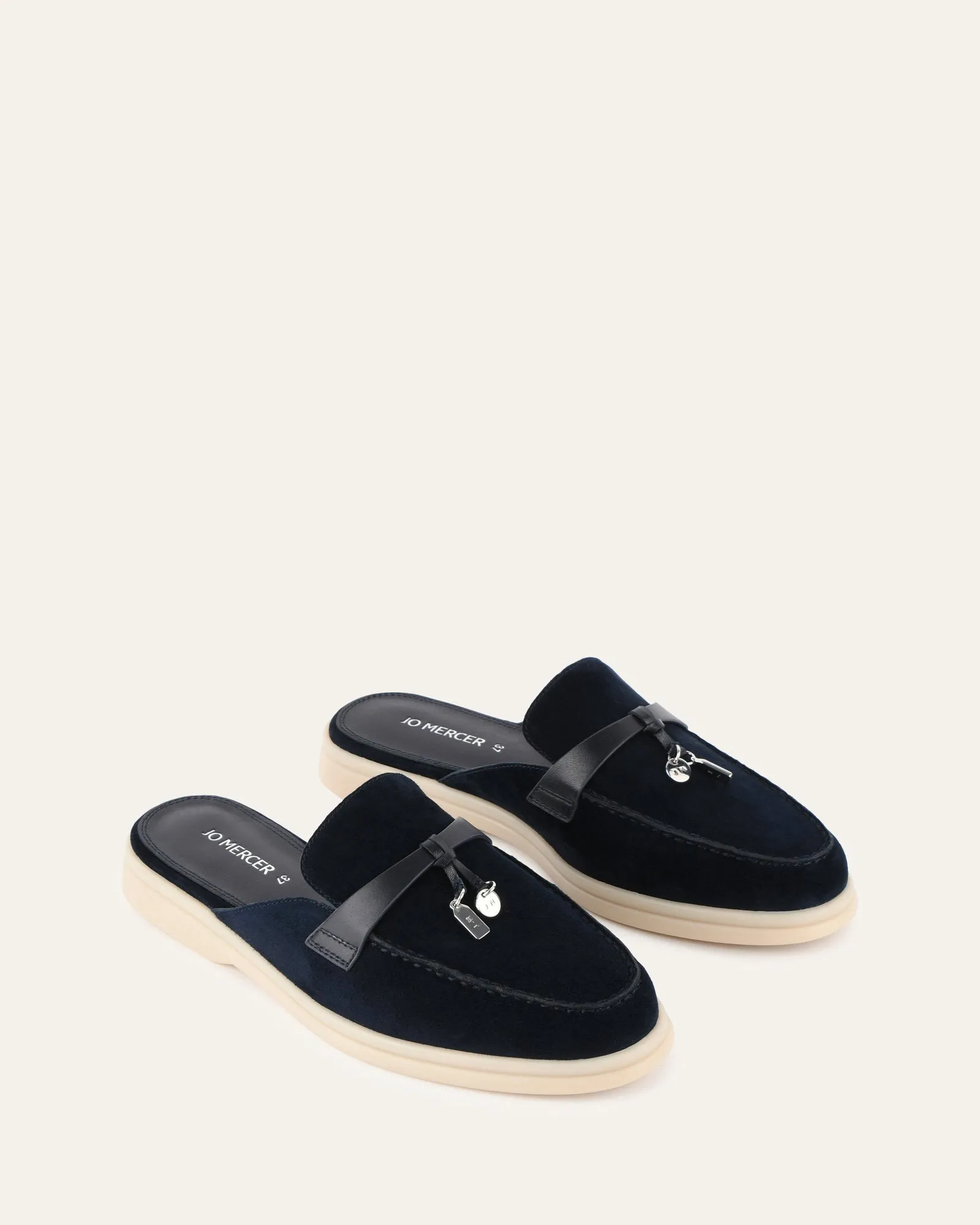 CAMBRIDGE LOAFERS NAVY SUEDE