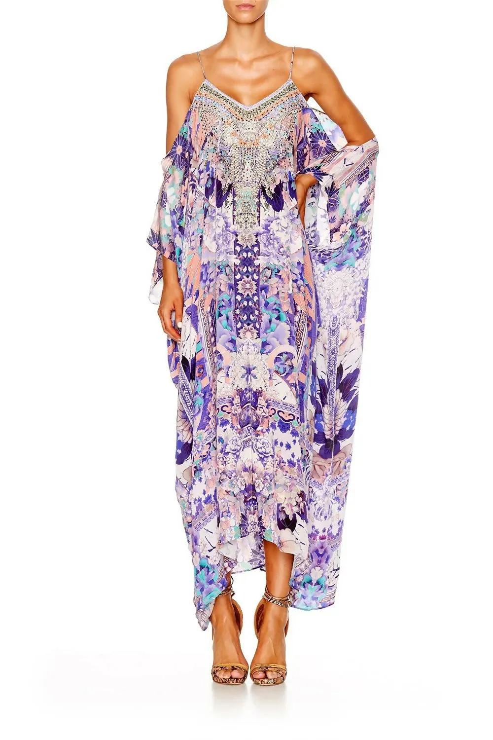 Camilla Still Life Shoestring Kaftan One Size