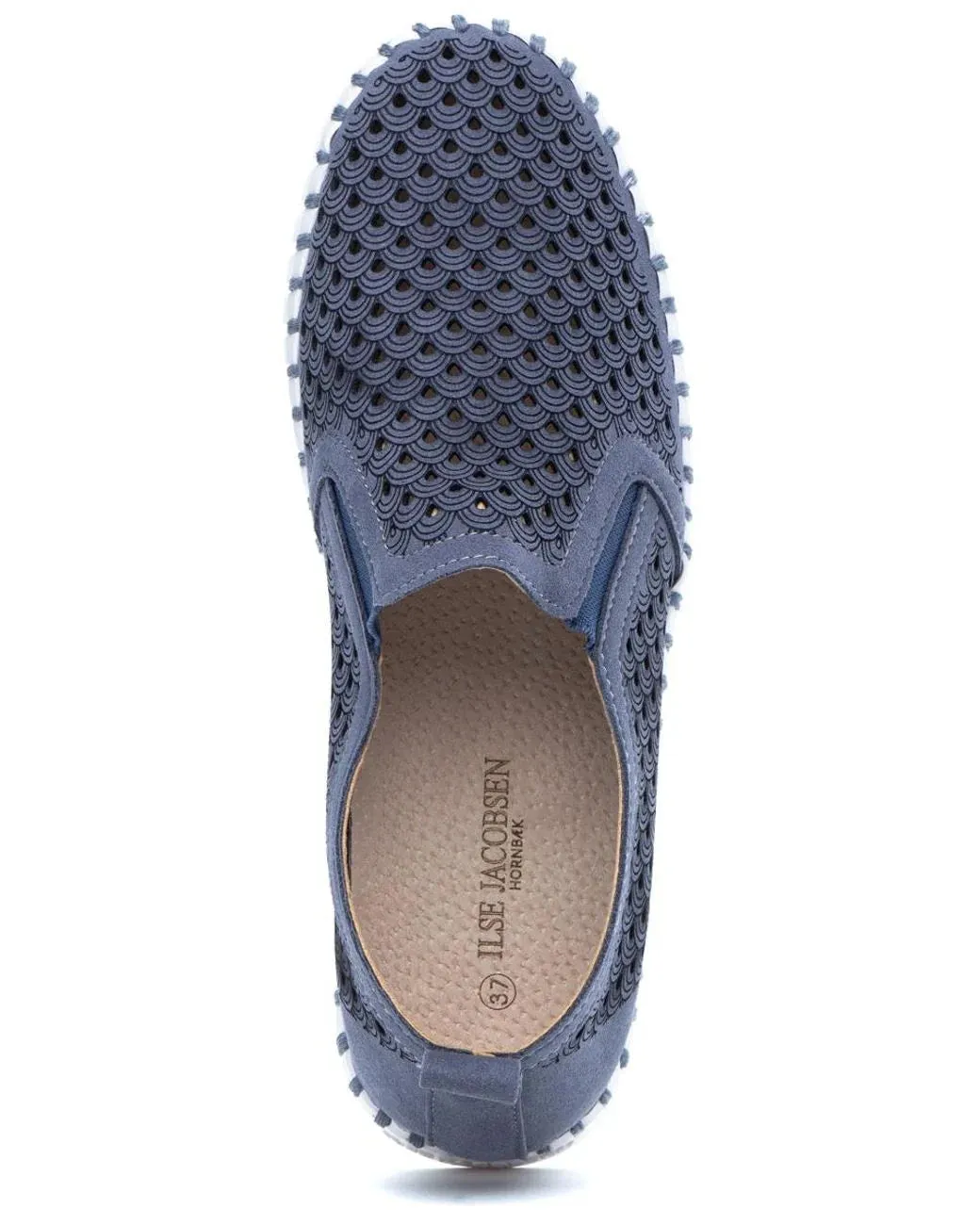 Chaussures slip on à plateforme Blue Gray