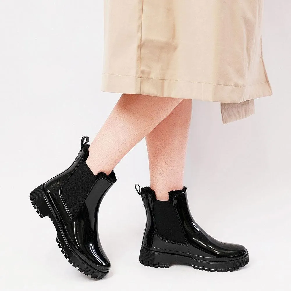 Colden Black Gumboots