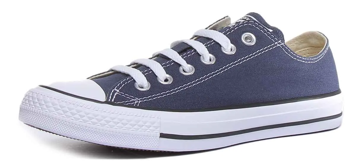 Converse All Star Low Trainer In Navy For Unisex