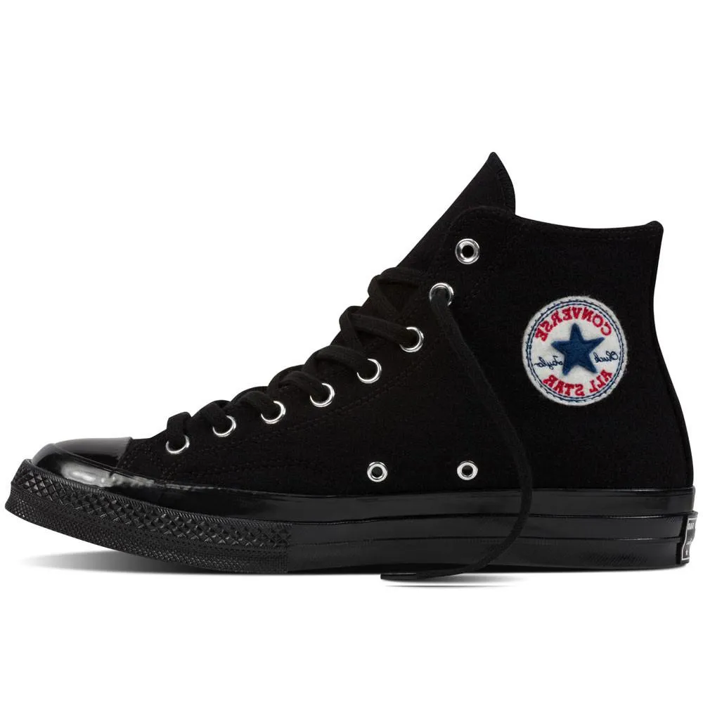 Converse Chuck Taylor All Star Hi-Top 1970’s - Black Egret Wool