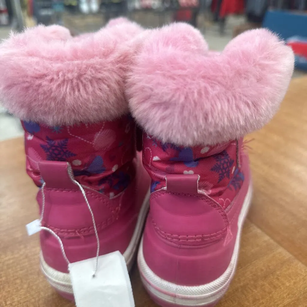 Cougar Children's Waterproof Winter Boots: Pink-children-11T