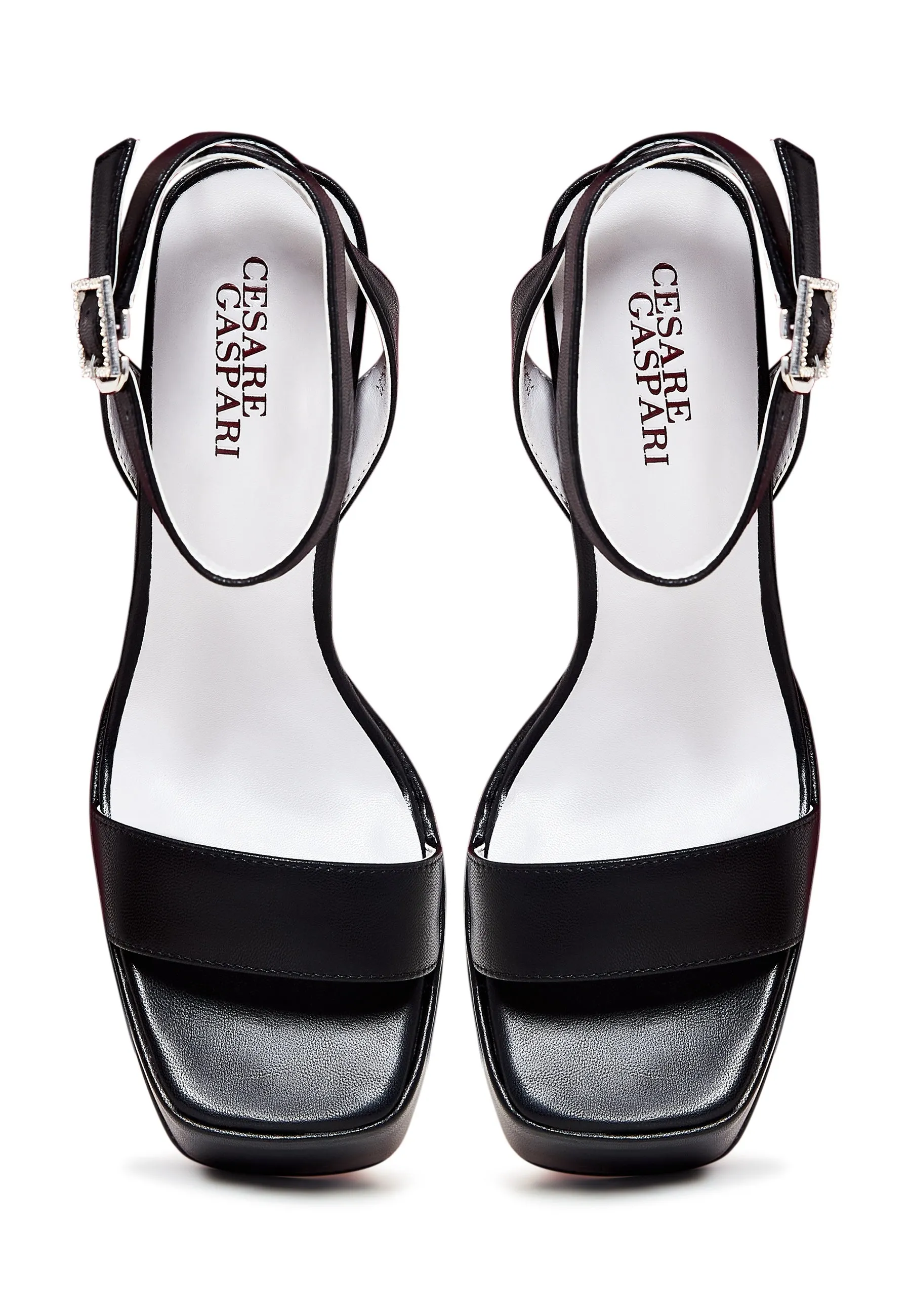 Elevated Elegance Sandals - Black