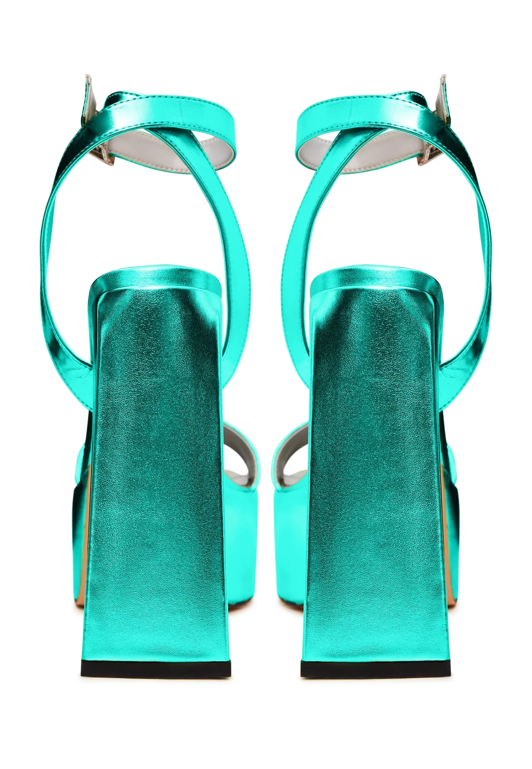 Elevated Elegance Sandals - Green