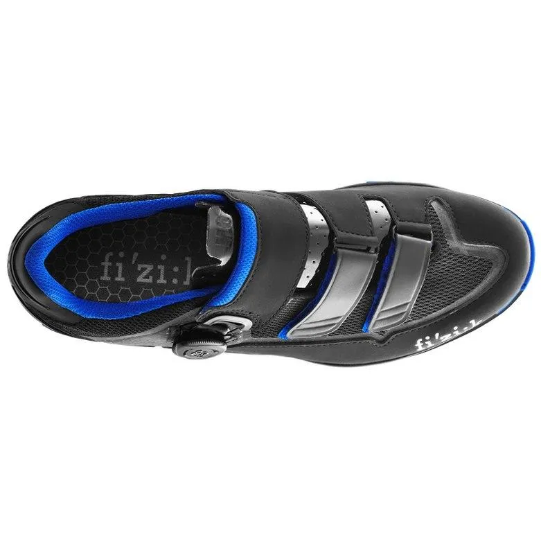 Fizik M6B Uomo Boa MTB Shoes - Black/Blue