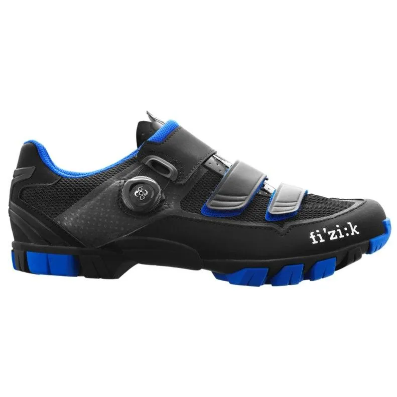 Fizik M6B Uomo Boa MTB Shoes - Black/Blue