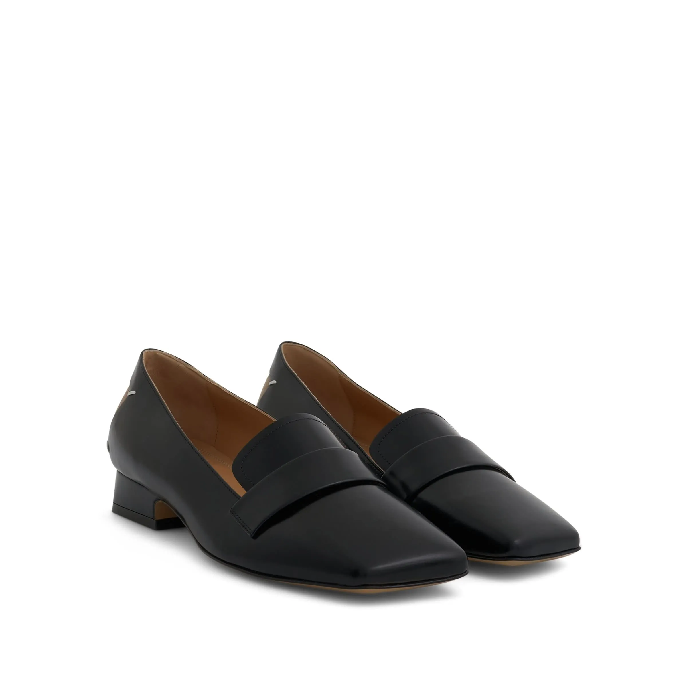 Four Stitches Decortique Loafer in Black