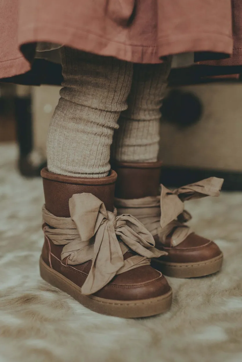 Ganza Boots | Milk Chocolate Leather