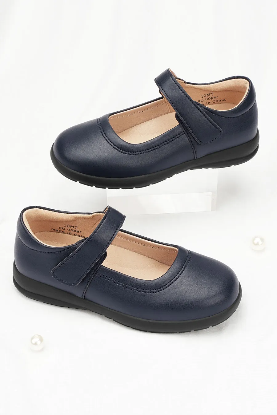 Girls Classic School Uniform Mary Jane Shoes