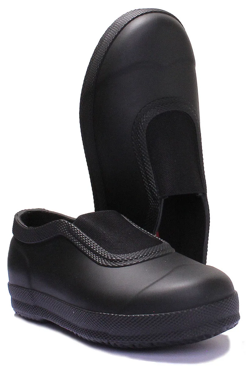 Hunter Kids Plimsoll In Black