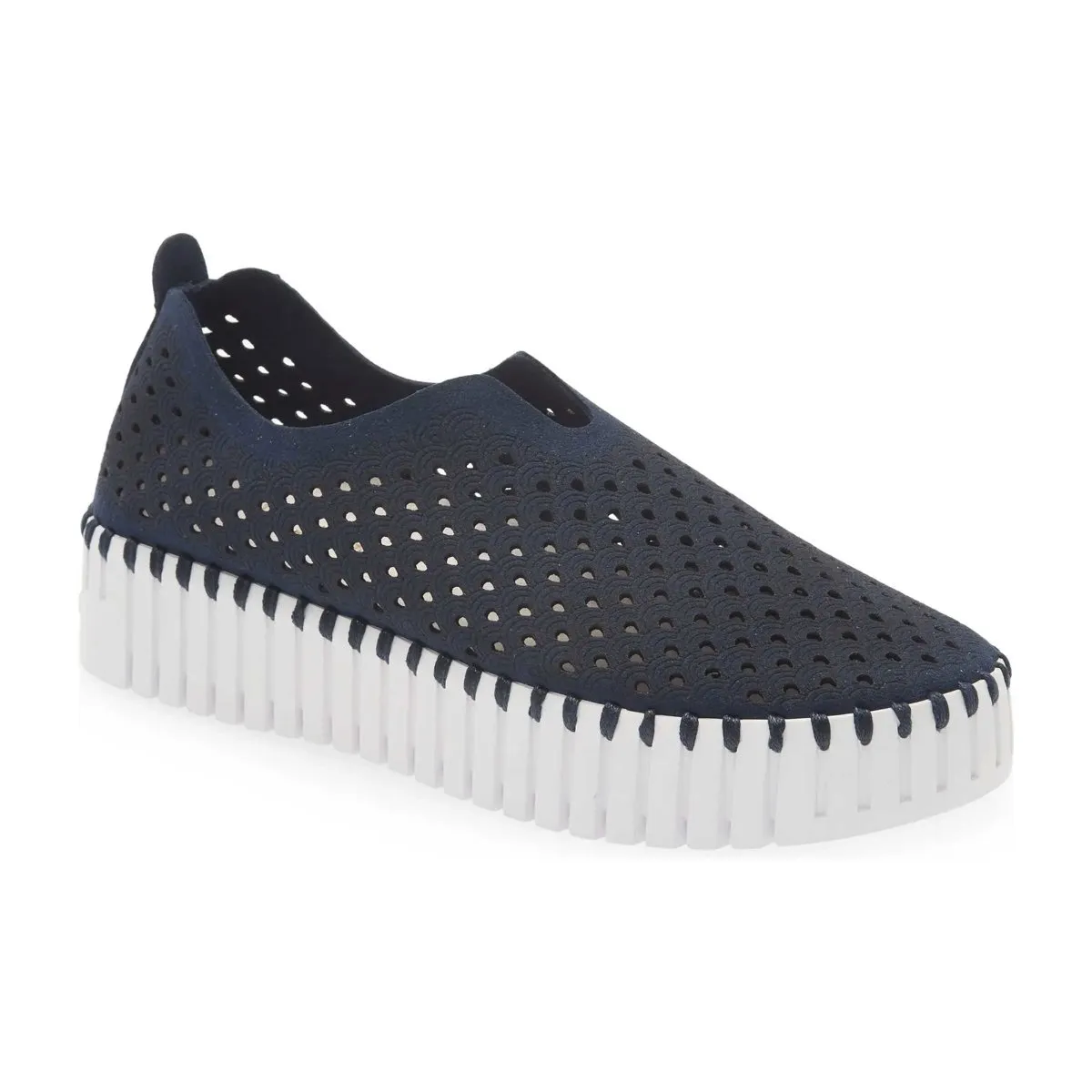 Ilse Jacobsen Women's Tulip Platform Dark Indigo