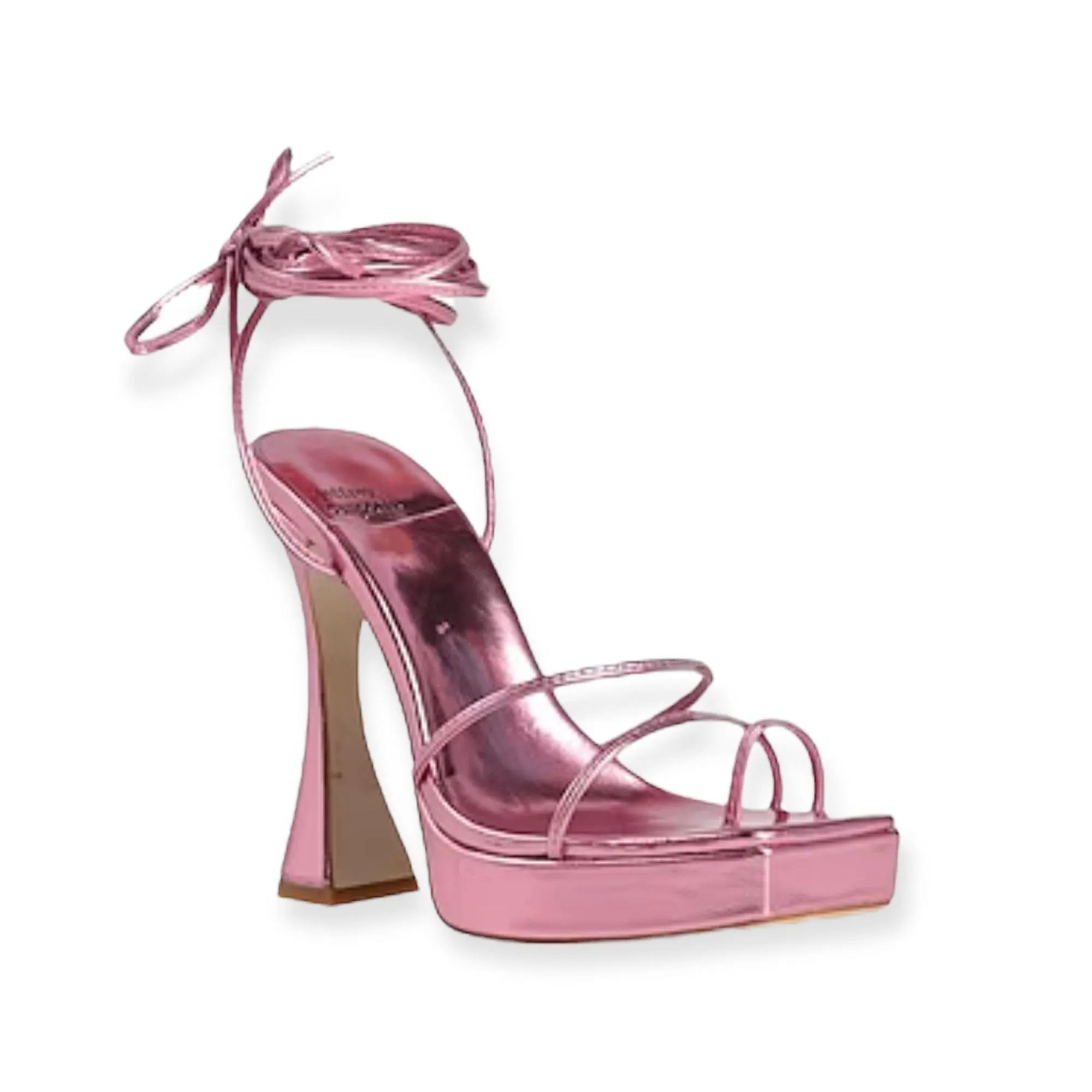 Jeffrey Campbell Metallic Pink Primadonna Heels