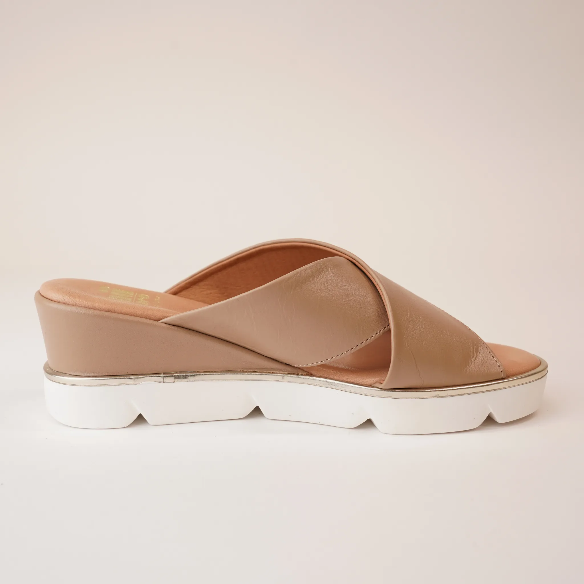 Kiren Nocciola Leather Sandals