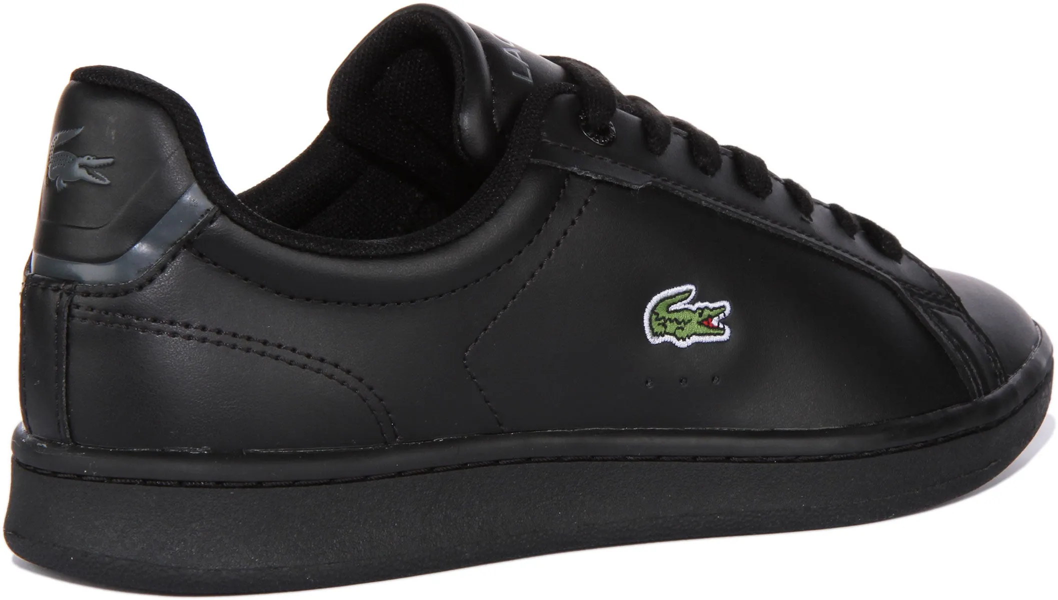 Lacoste Carnaby Pro In Black Black For Junior