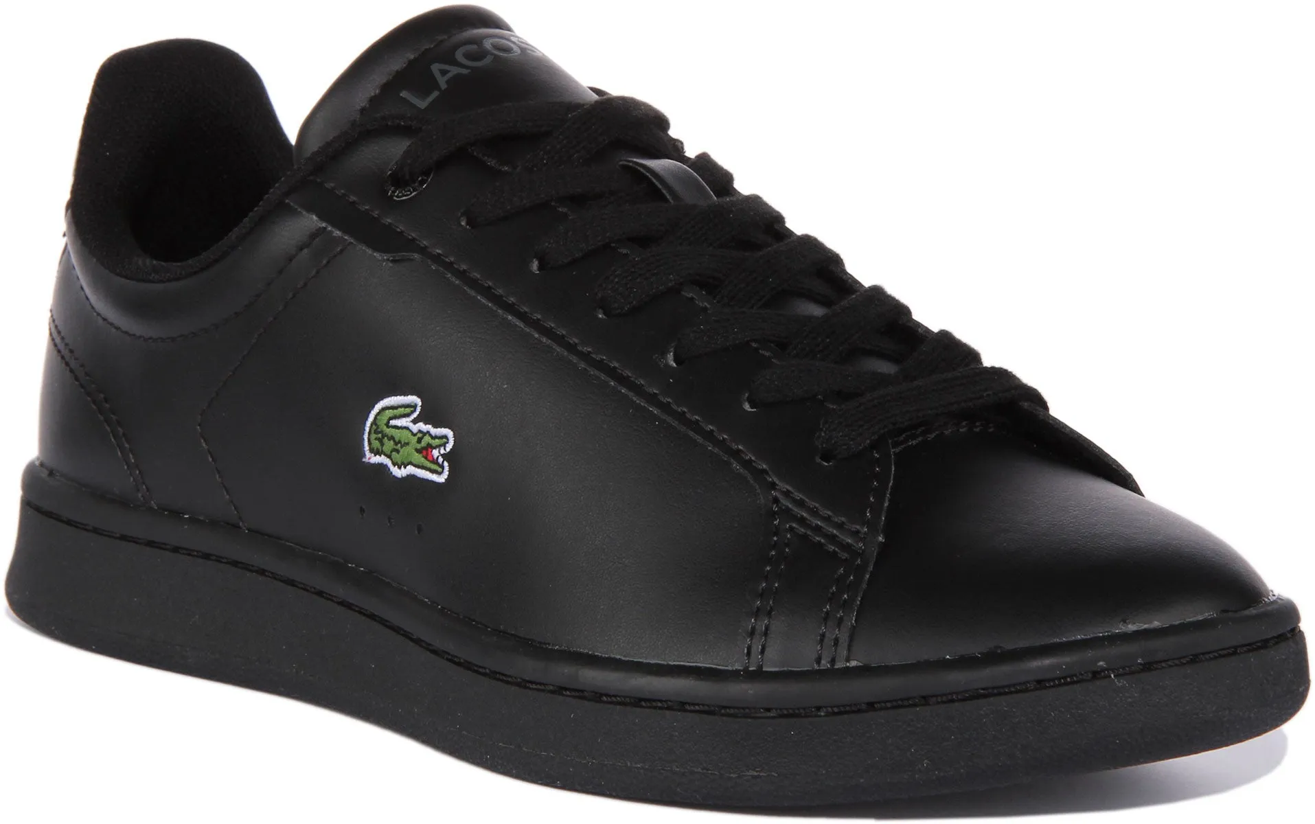 Lacoste Carnaby Pro In Black Black For Junior