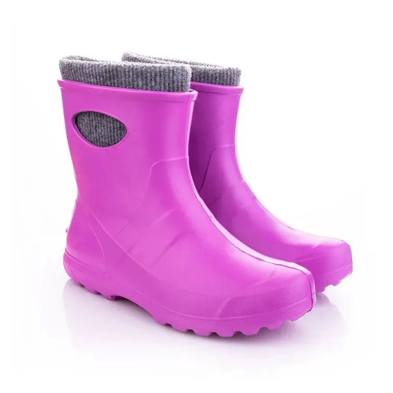 LADIES ANKLE BOOT - FUCHSIA