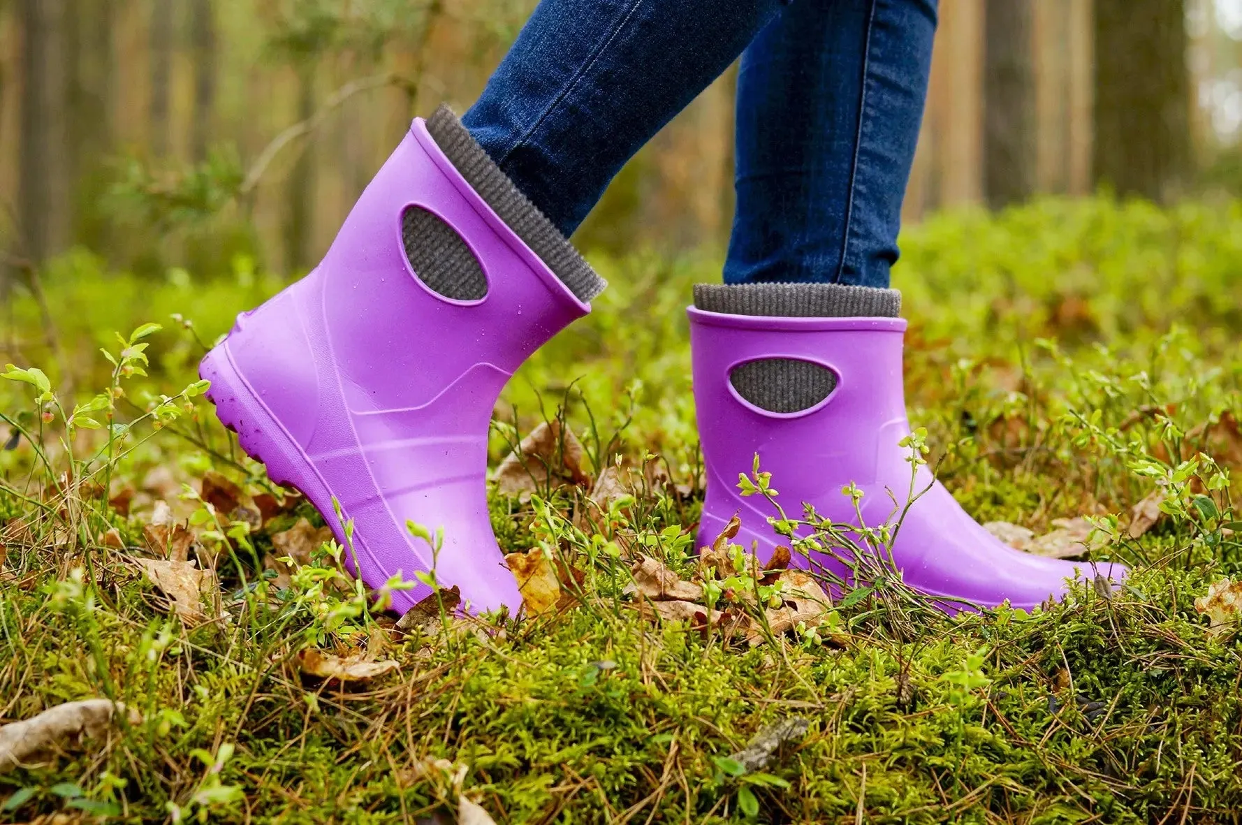 LADIES ANKLE BOOT - FUCHSIA