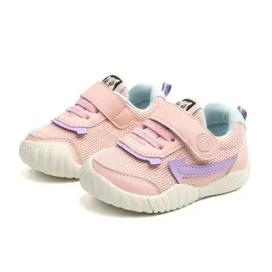 Lala Pig Spring And Autumn Children's Breathable Mesh Sports Shoes Boys And Girls Baby Toddler Shoes Infant Functional Shoes 1-3 Years Old 2