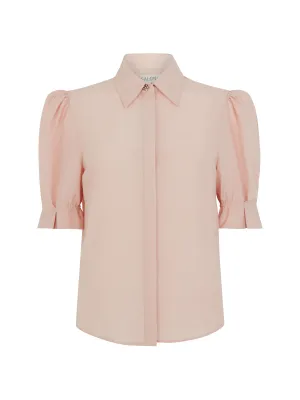 Mae Shirt in Pale Blush