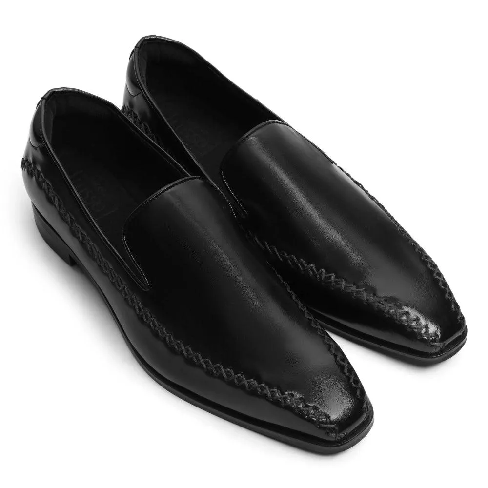 Maresca - Black Stitch Slip-On