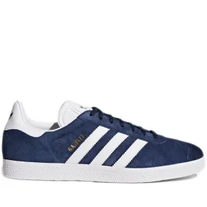 Men's Adidas Gazelle Shoes - Collegiate Navy / White / Gold Metallic