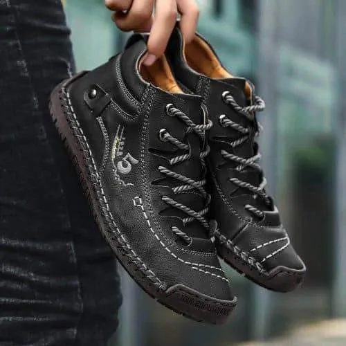 Men's Fiber Large Size Breathable Outdoor Casual Shoes