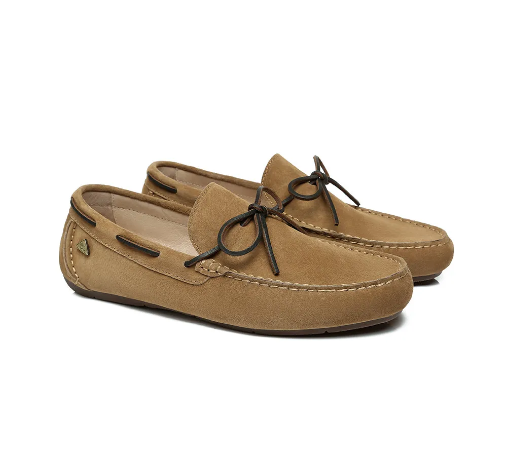 Mens Moccasin Leather Loafers Brinn