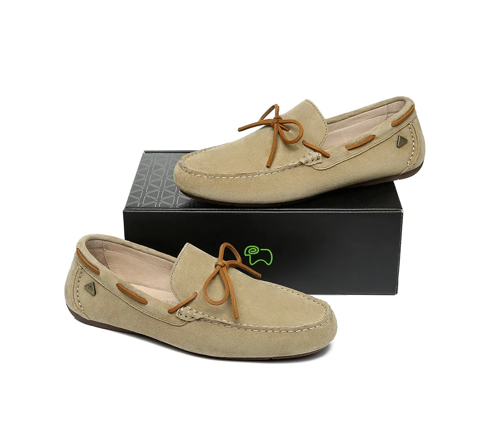 Mens Moccasin Leather Loafers Brinn