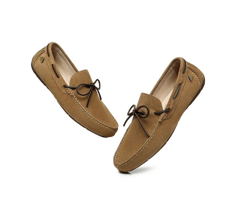 Mens Moccasin Leather Loafers Brinn