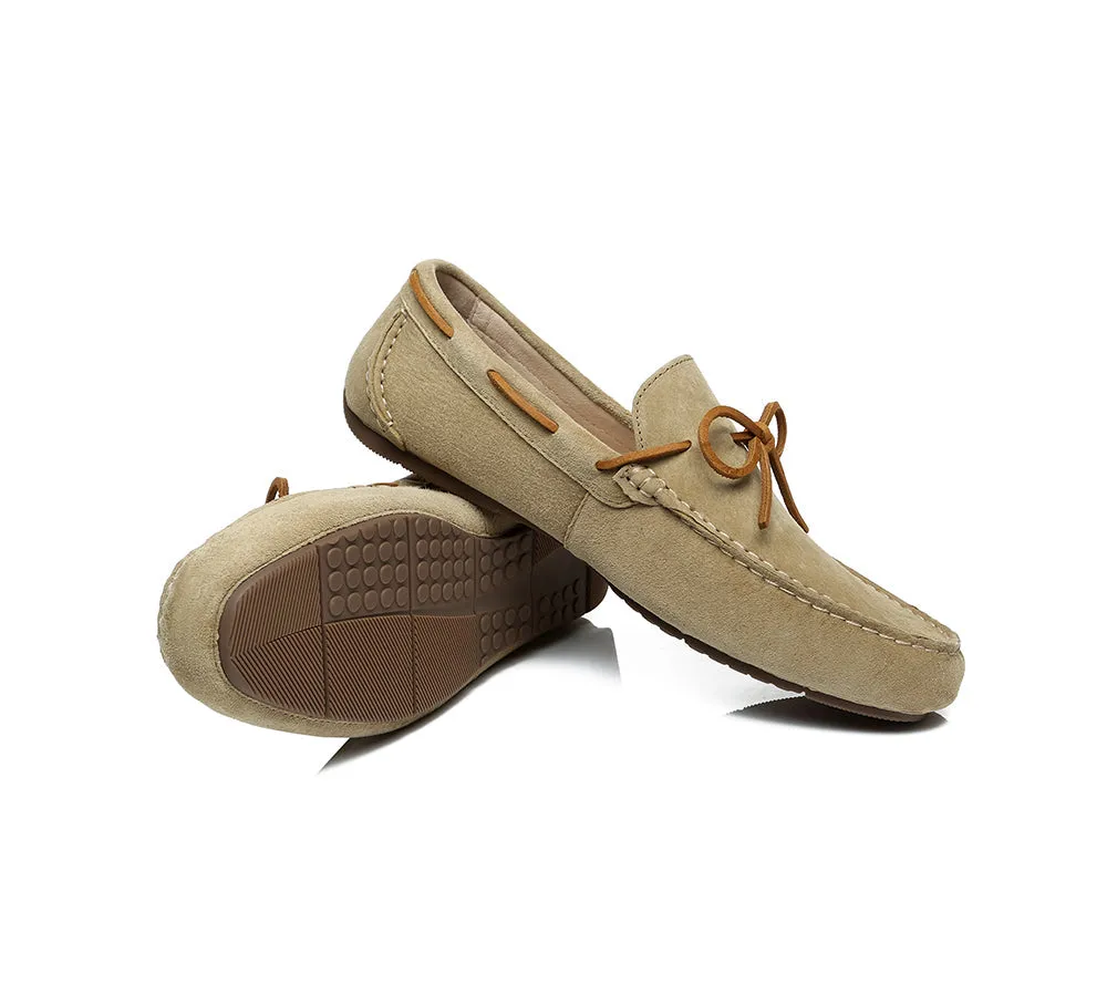 Mens Moccasin Leather Loafers Brinn