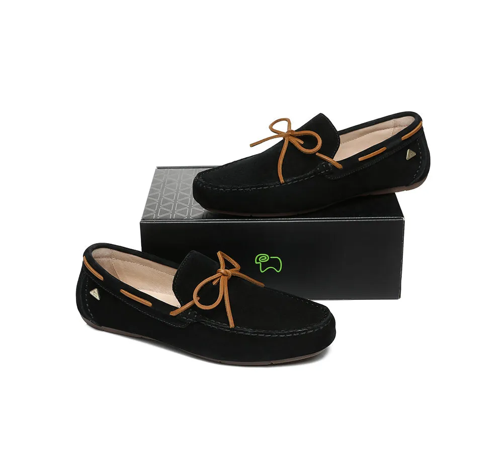 Mens Moccasin Leather Loafers Brinn