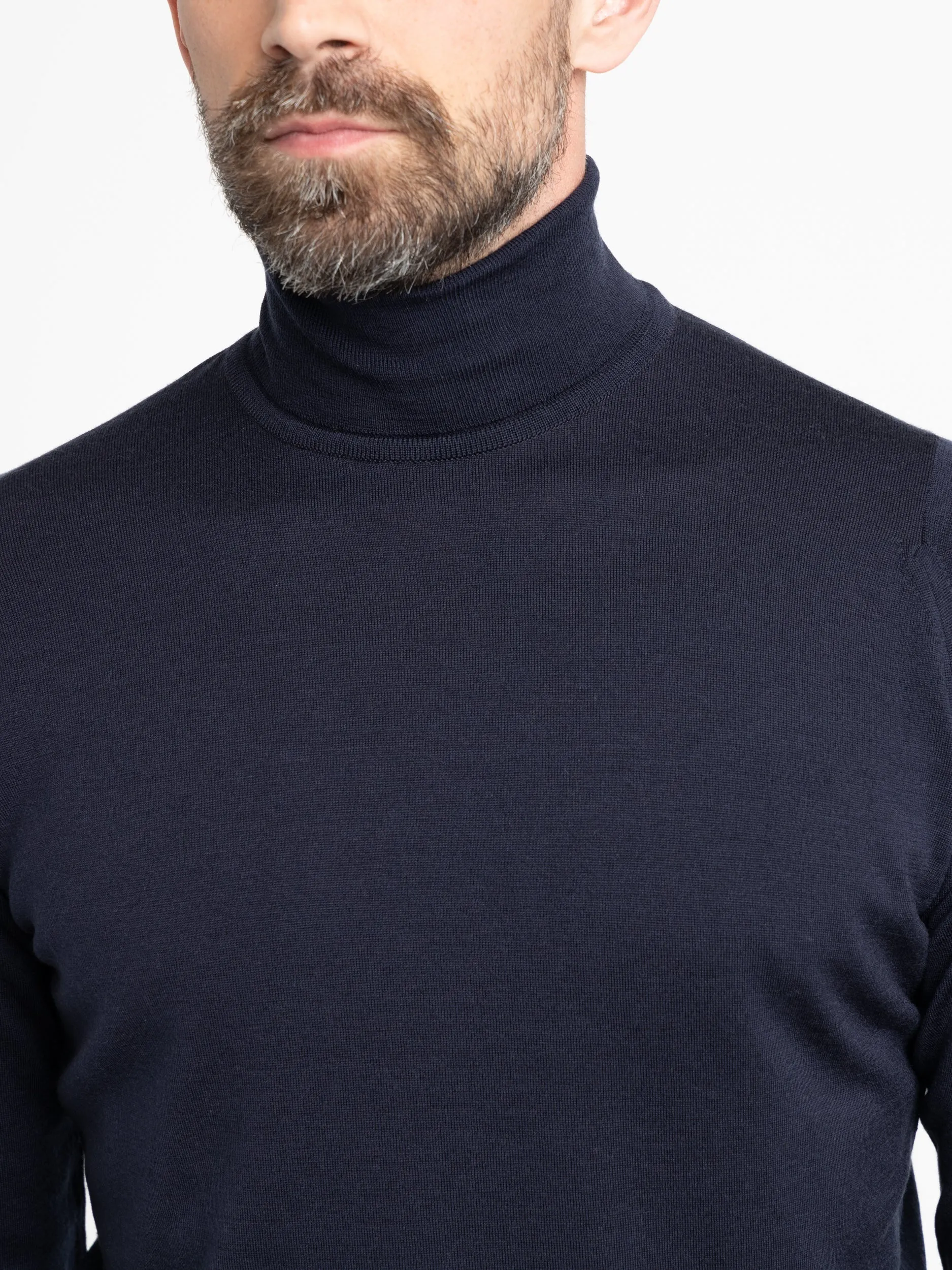 Midnight Richards Extra-Fine Merino Wool Sweater