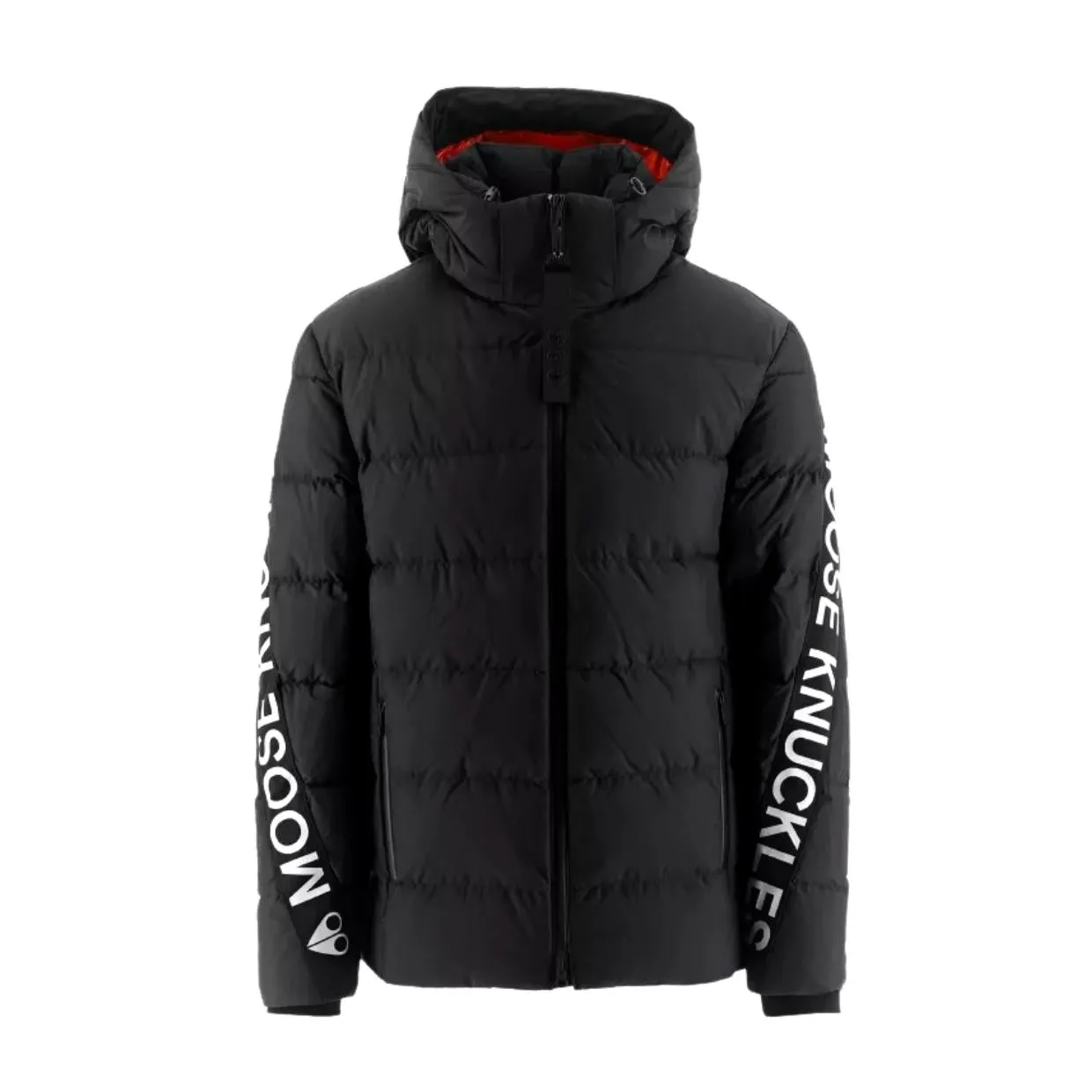 Moose Knuckles Black Logo Naufrage Jacket