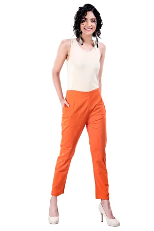 Pencil Pants (Carrot Orange)