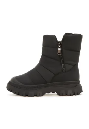 Platform Winter Boots - Black