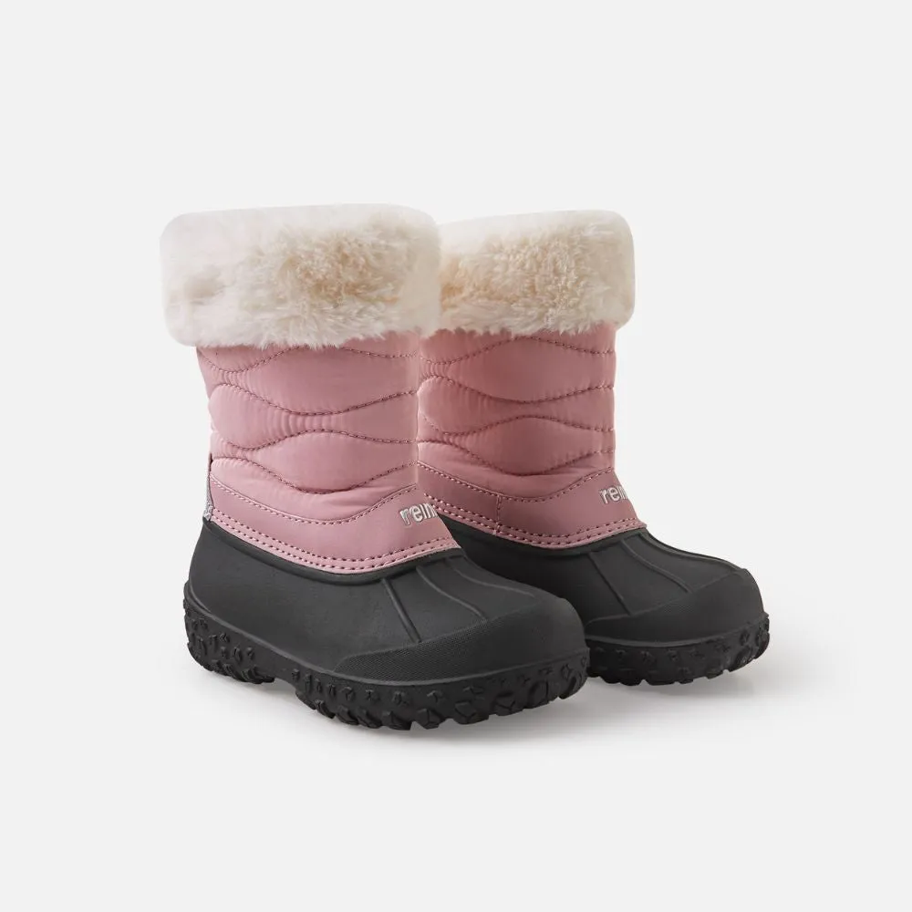 Reima Muhvari Kids Snow Boots, Grey Pink